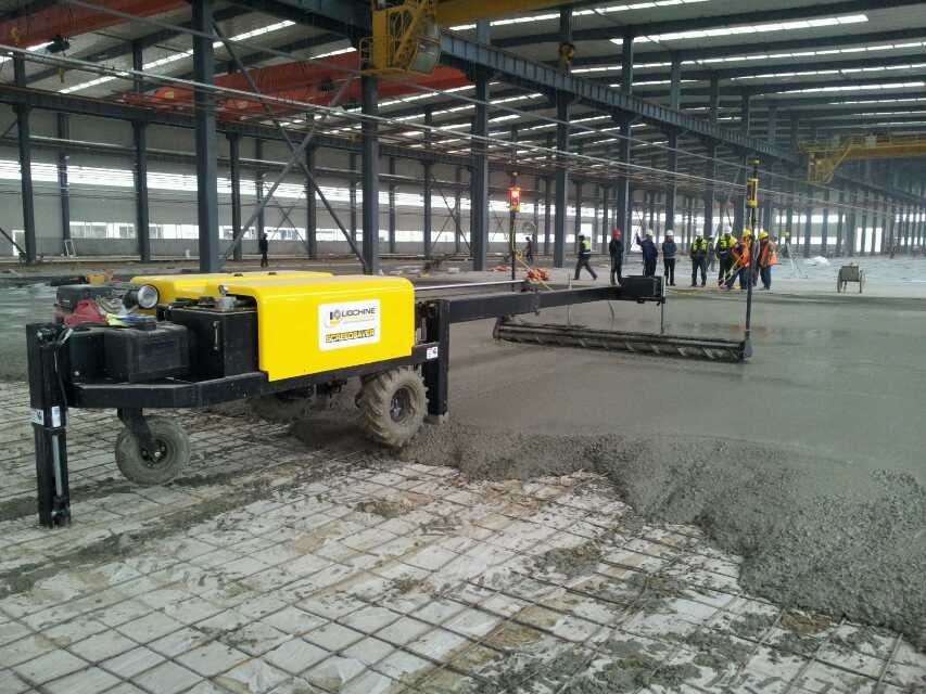 Residential concrete patio